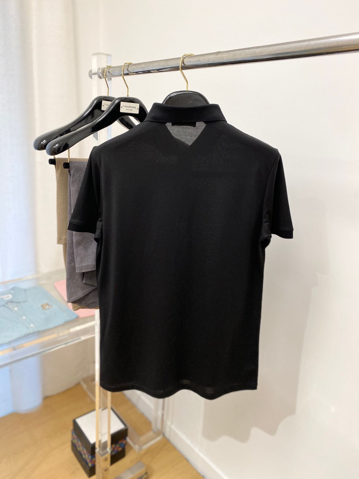 Classic Letter Print Polo Shirt