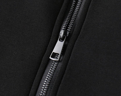 Hybrid Panel Casual Hooded Jacket