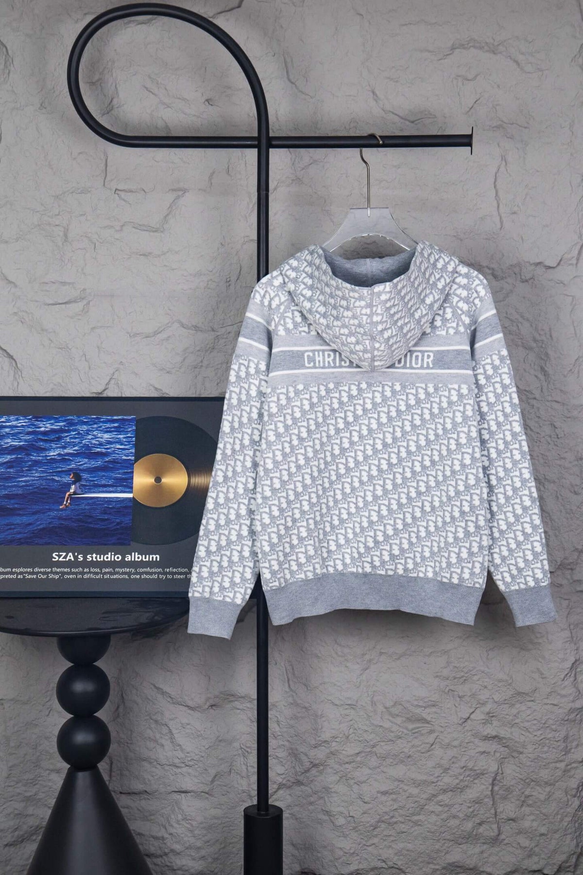 New All‑Over Jacquard Reversible Jacket