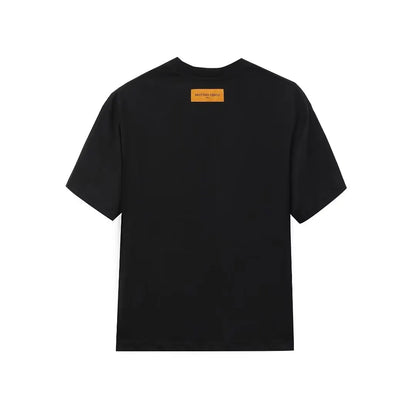 Yellow Letter Print T-Shirt