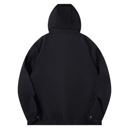 Detachable Hood Design Jacket