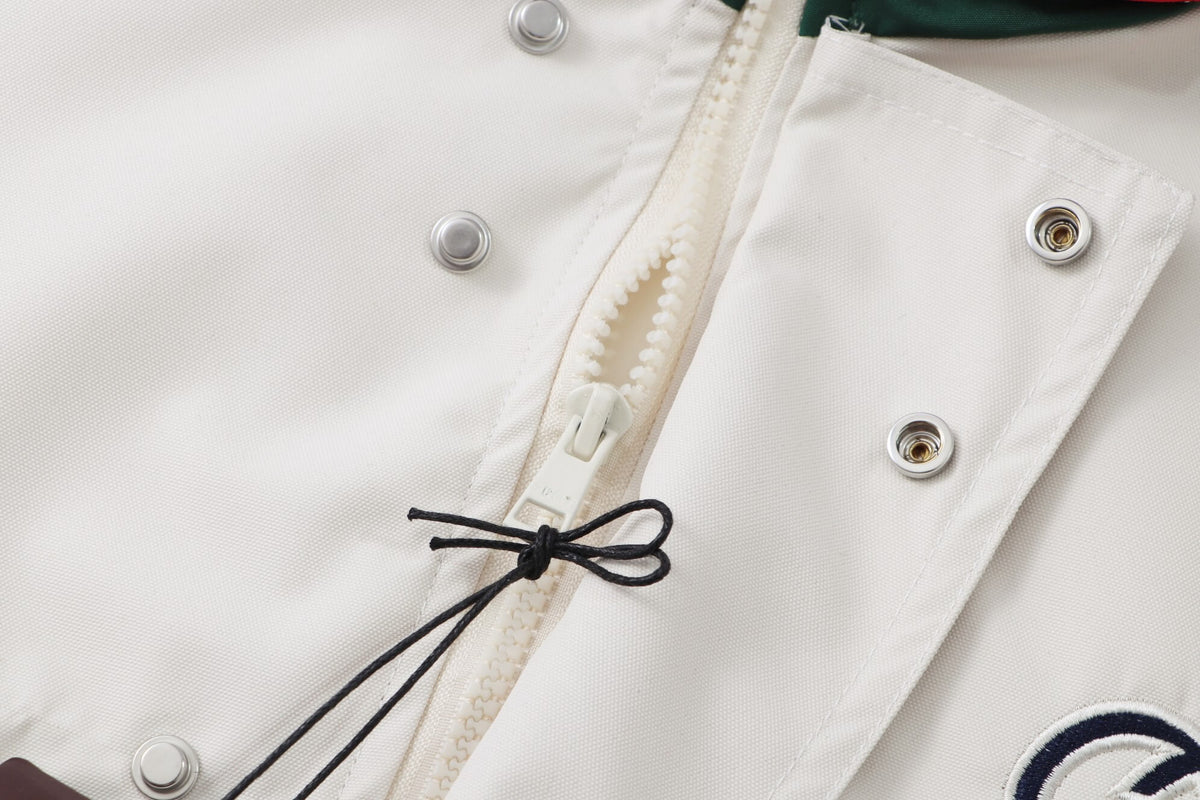 Color Block Spliced Jacket