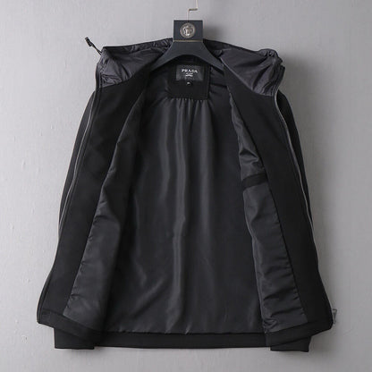Hybrid Panel Casual Hooded Jacket