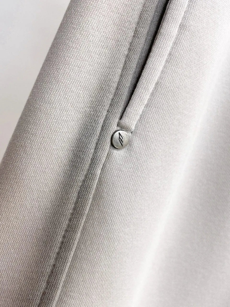 Chest Small Logo Seam‑Spliced Pants