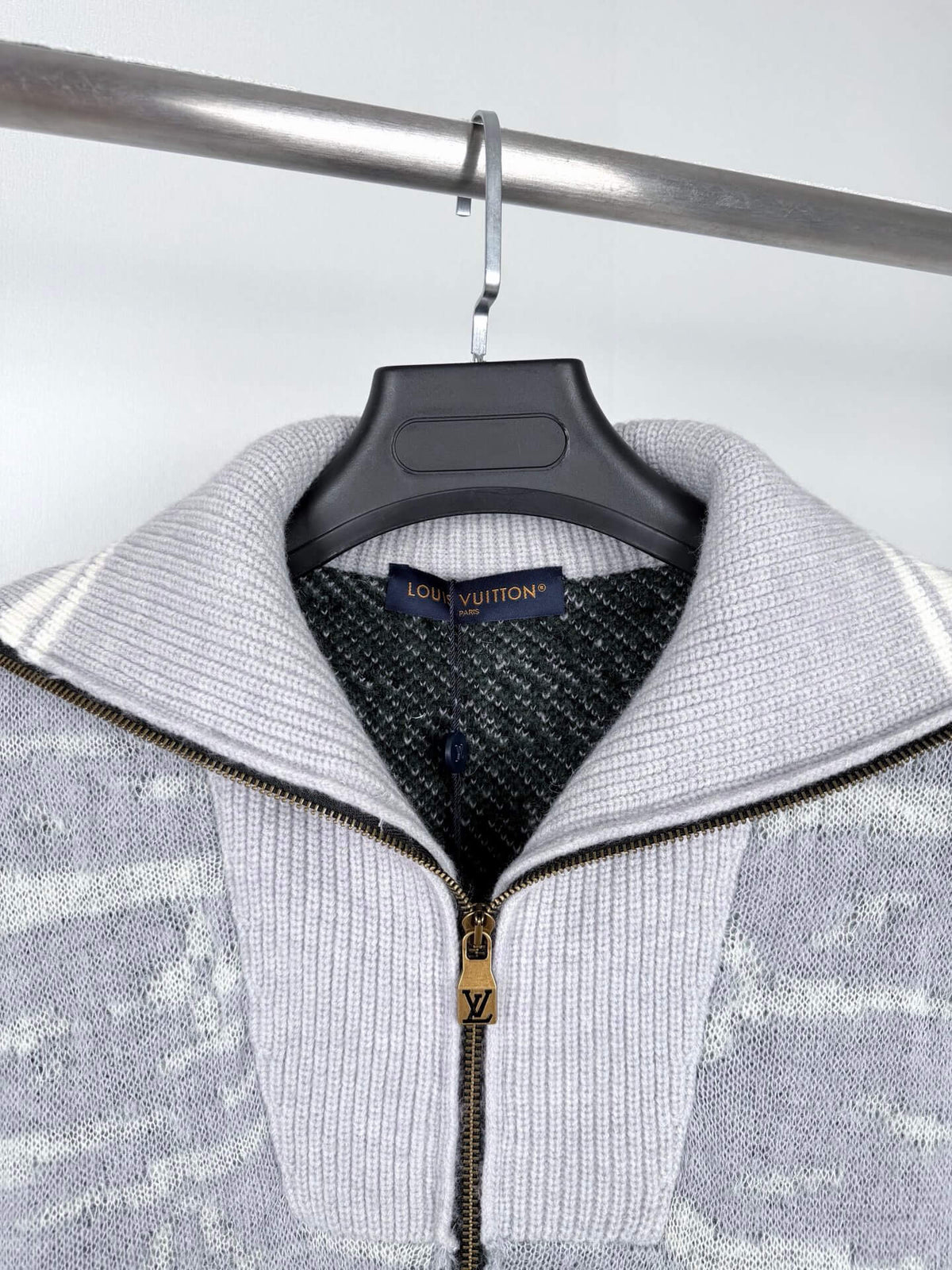 Mohair Landscape Knit Jacket