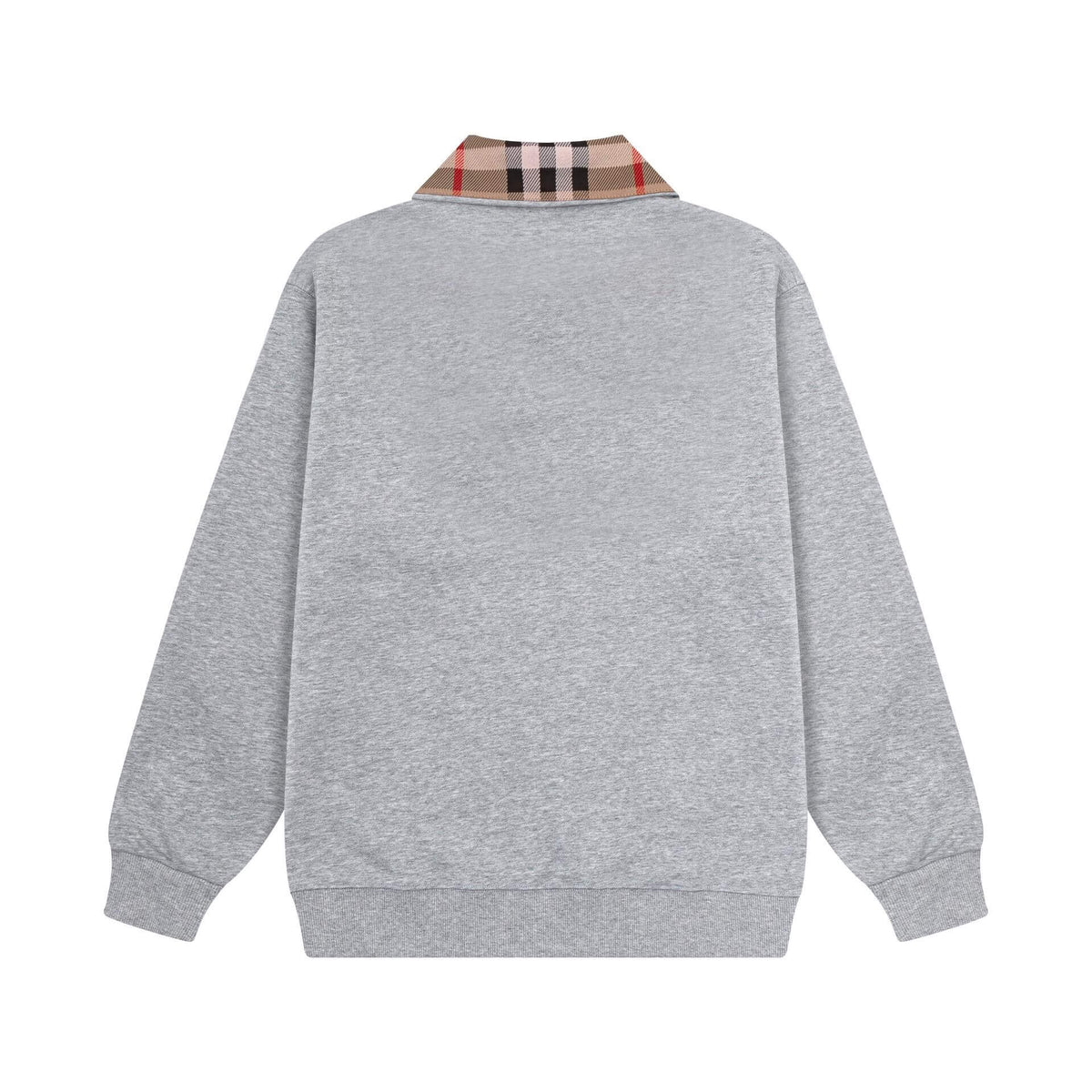 Classic Striped Collar Sweatshirt