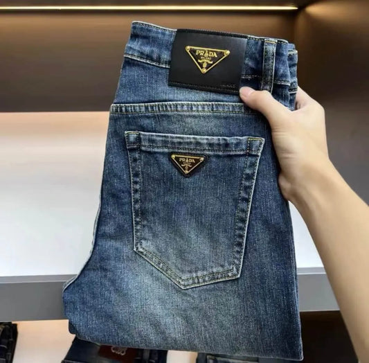Prada washed jeans