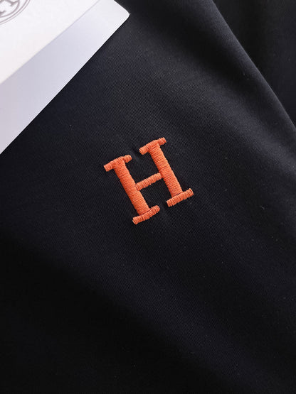 Hermès Embroidered T‑shirt