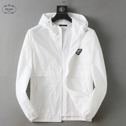 Triangle Lightweight Casual Hooded Jacket