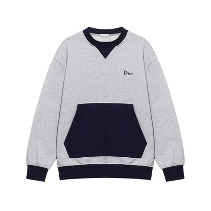 V-Neck Design Sweatshirt