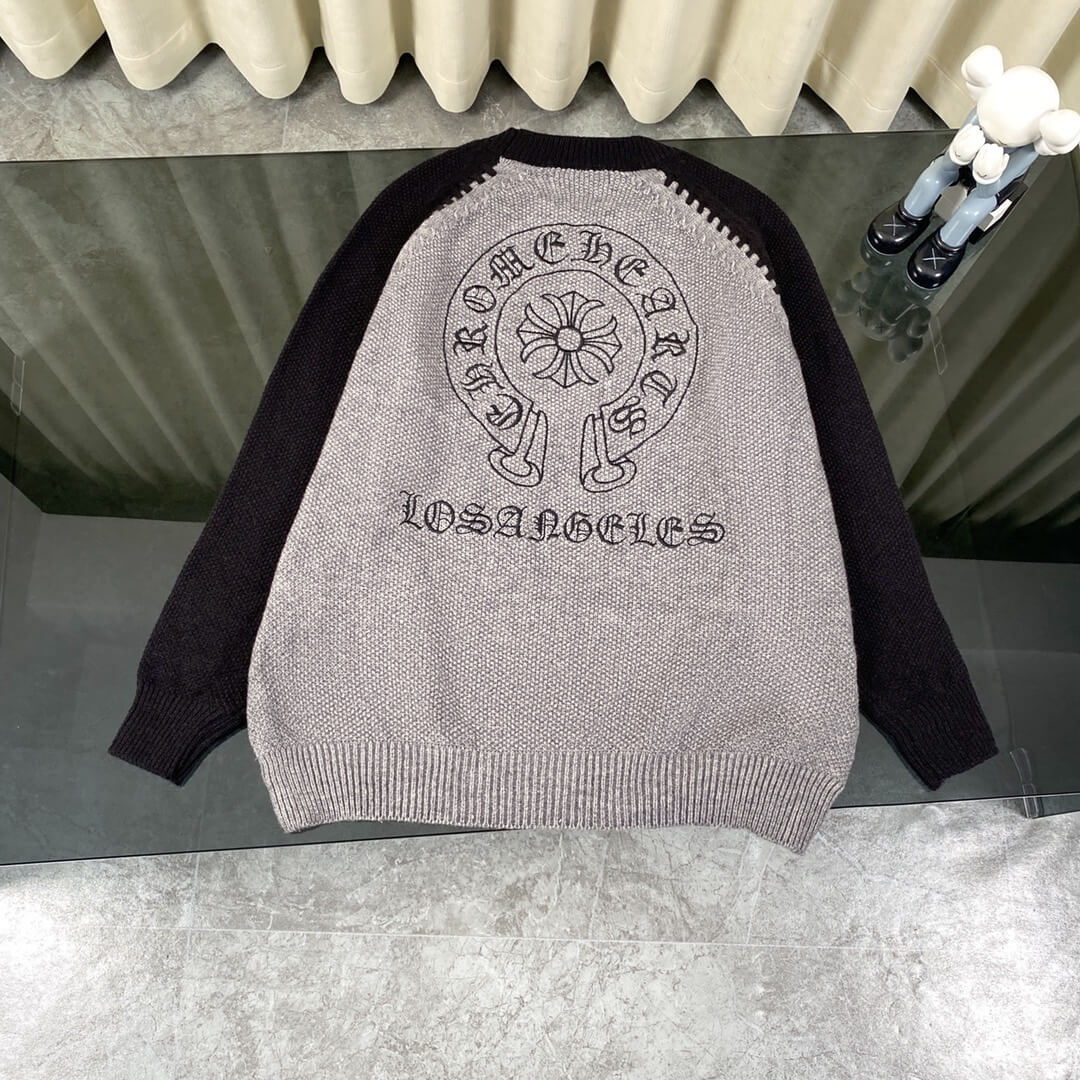 Sanskrit Cross Embroidered Sweatshirt