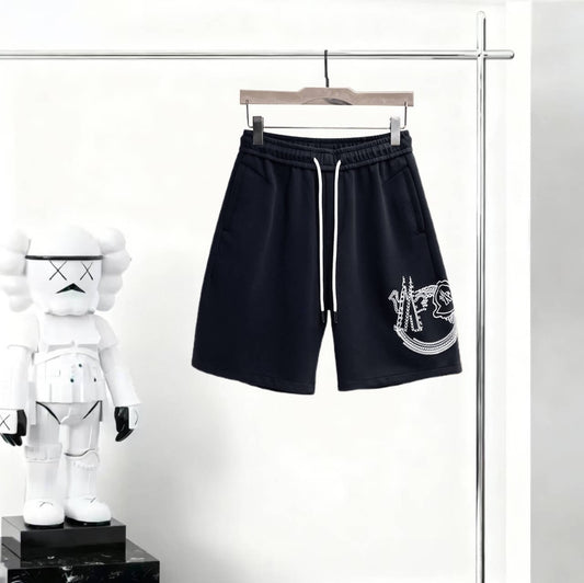 Art‑Pattern Casual Terry Short