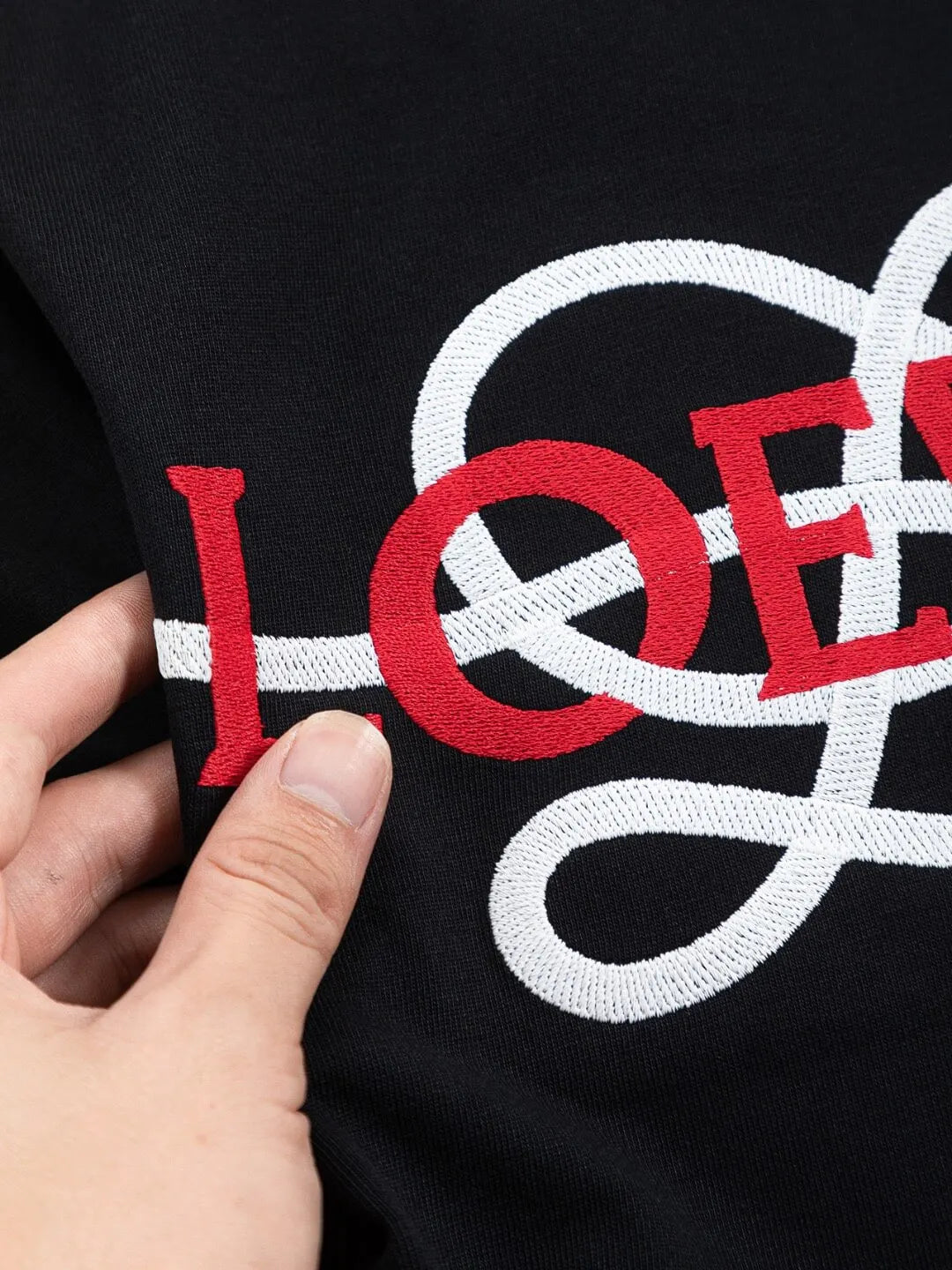New Letter Embroidered T‑Shirt