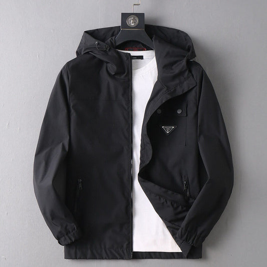Pocket Utility Hooded Jacket