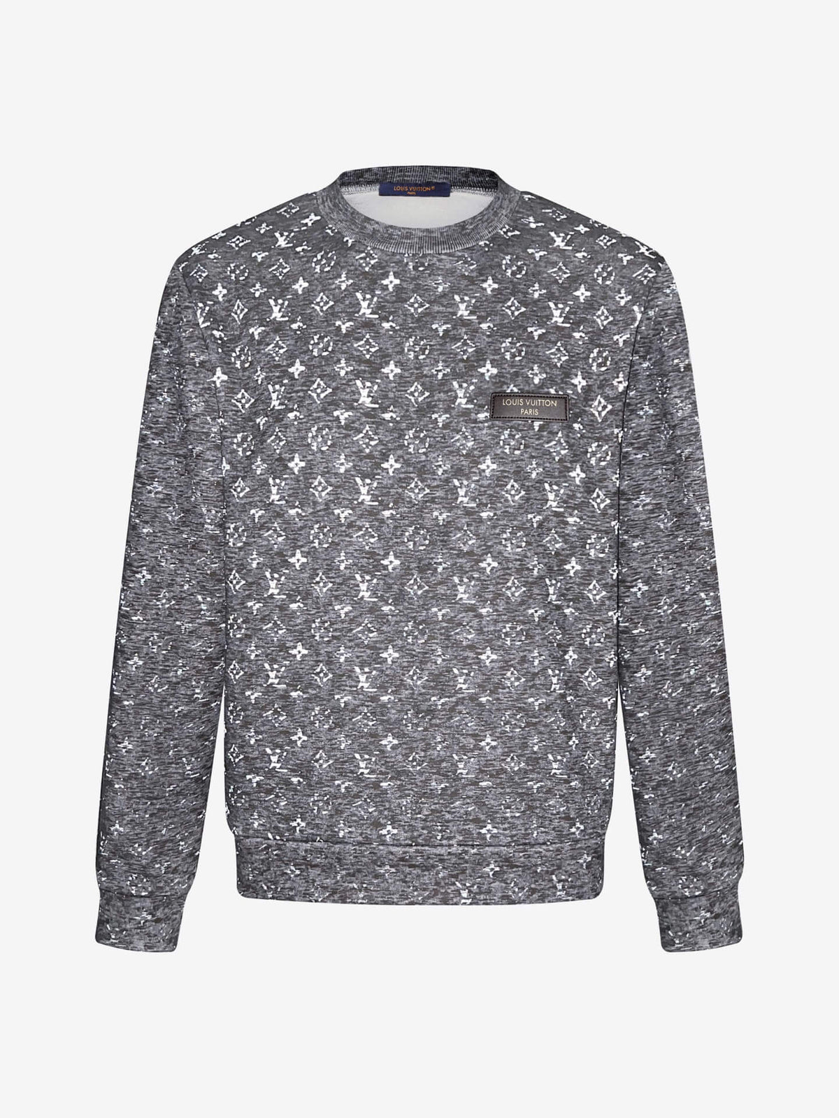 Grey All-Over Print Sweatshirt