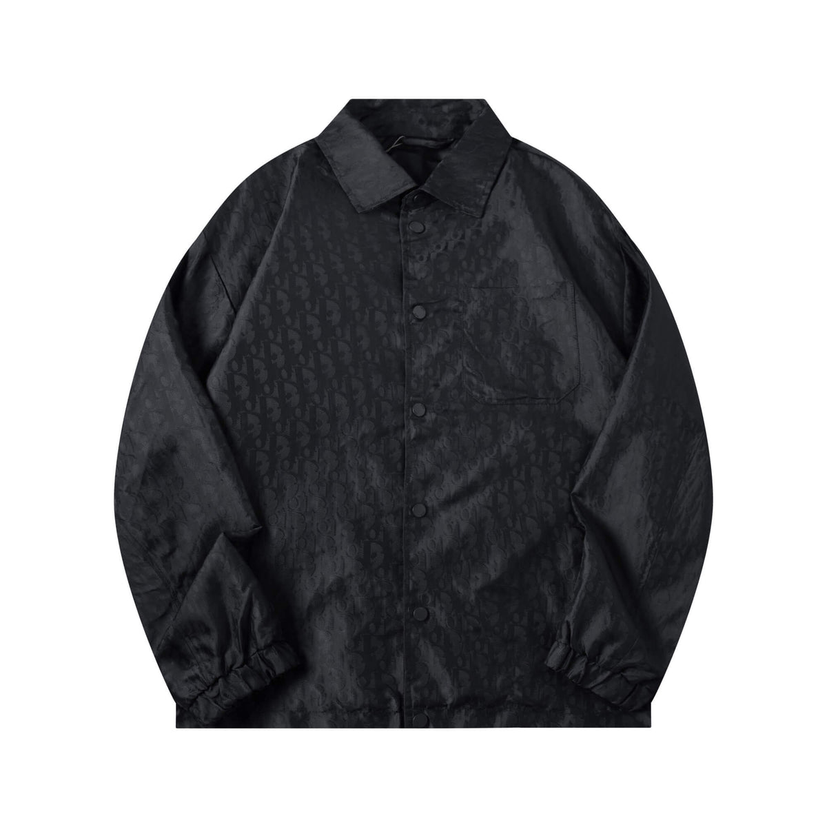 Subtle Pattern All-Over Jacquard Jacket