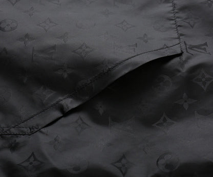 Monogram Lined Reversible Hooded Jacket