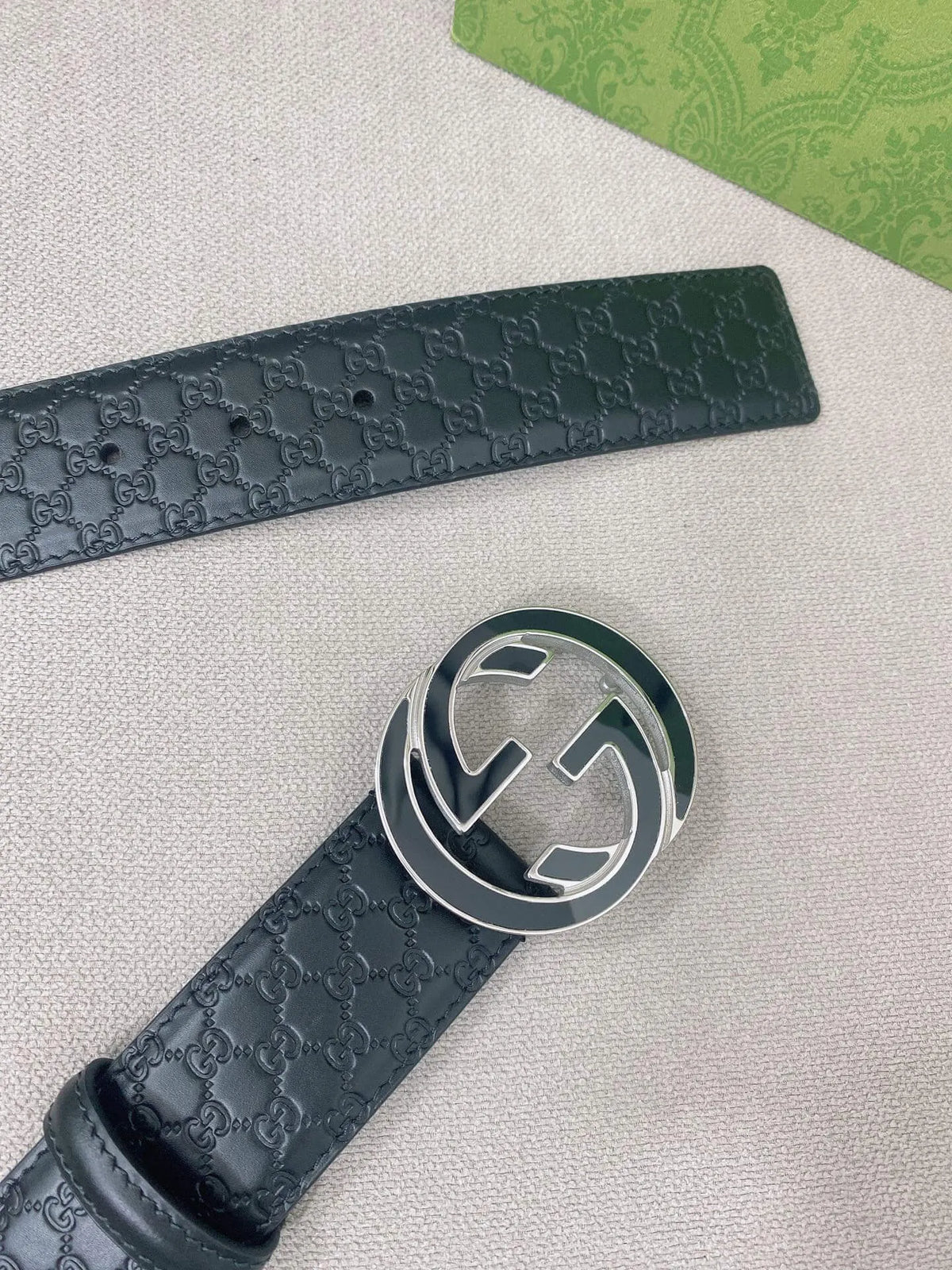 Double G All-Over Print Belt