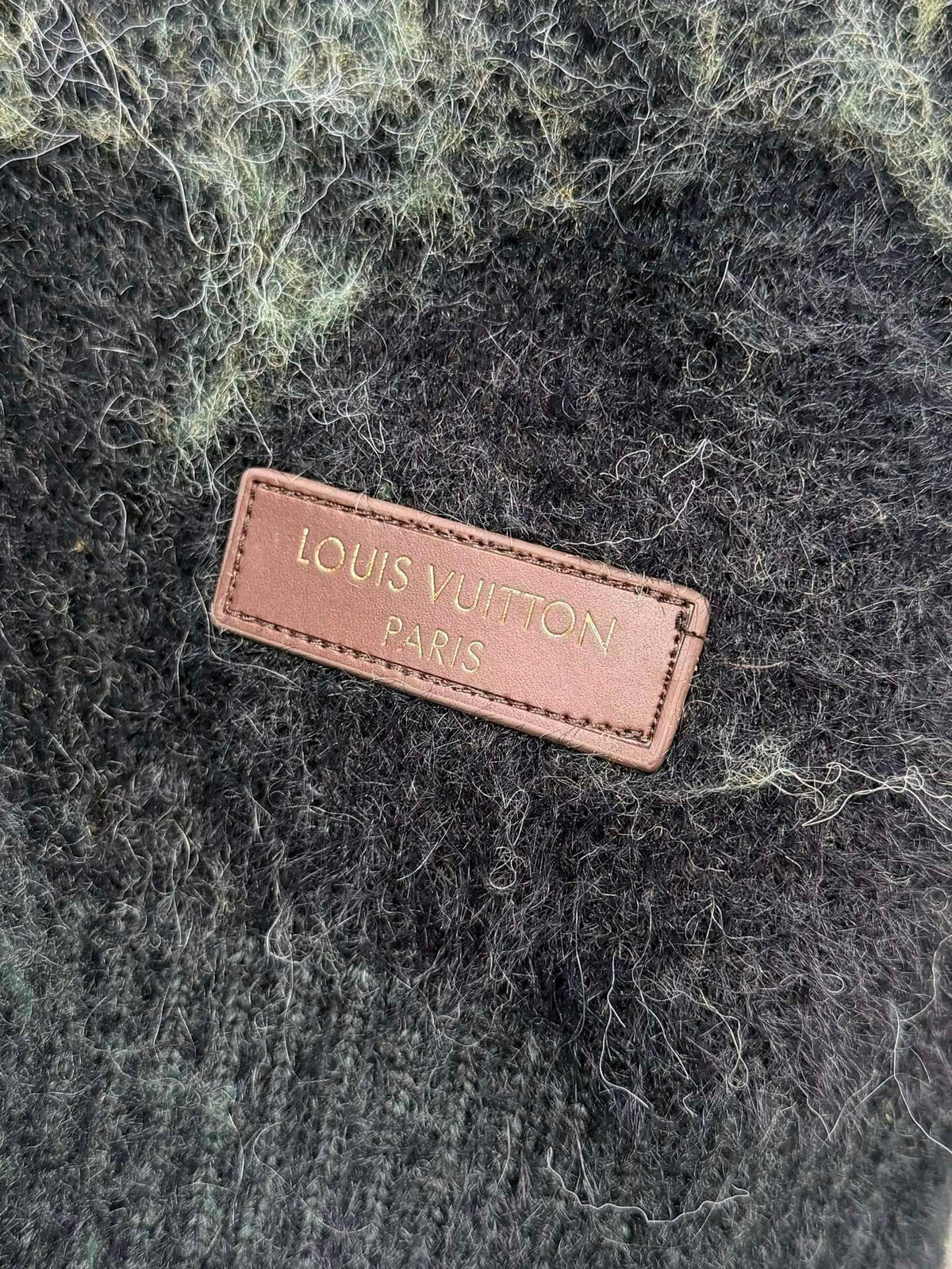 Mohair Landscape Knit Jacket