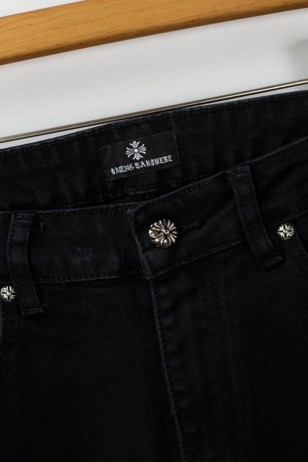 Heavy‑Wash Denim Jeans
