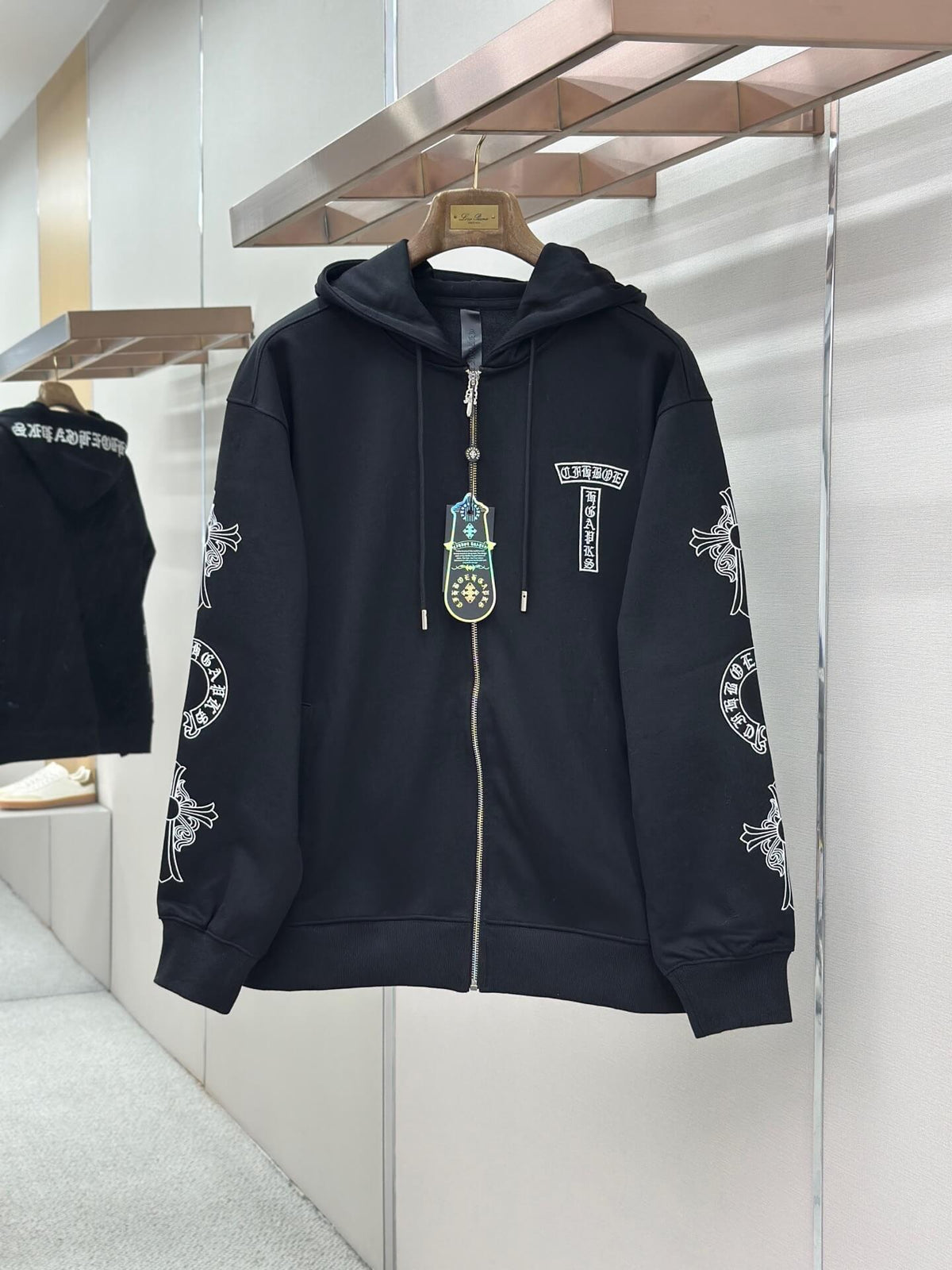 Patch‑Embroidered Jacket