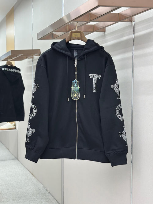 Patch‑Embroidered Jacket