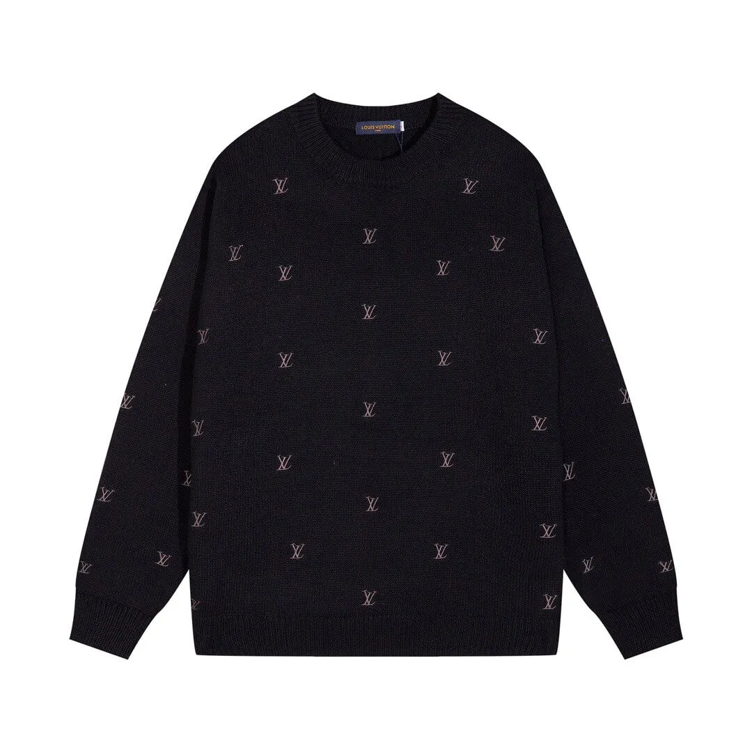 Mini Logo All‑Over Sweater