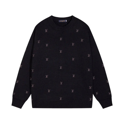 Mini Logo All‑Over Sweater