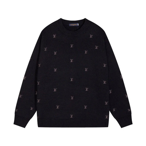 Mini Logo All‑Over Sweater