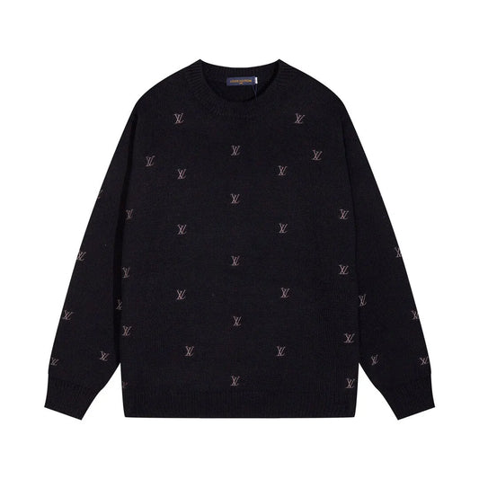 Mini Logo All‑Over Sweater