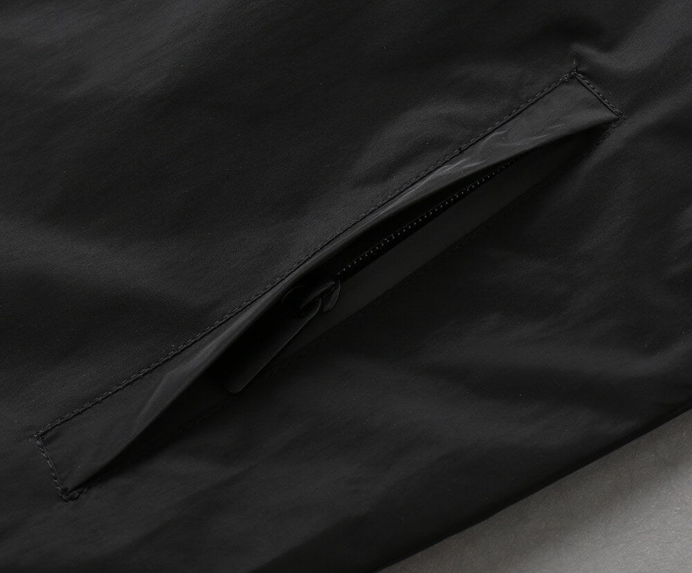 Circular Badge Hooded Jacket