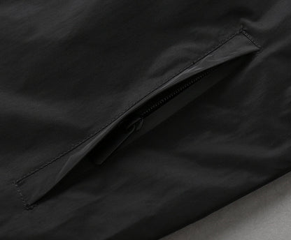 Circular Badge Hooded Jacket