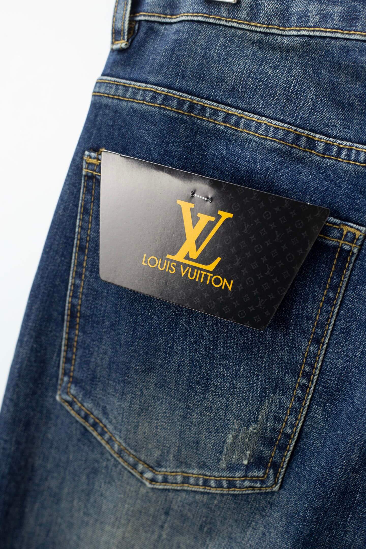 Classic Element‑Print Jeans