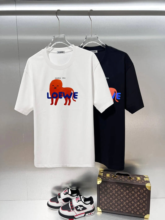 Lion Graphic Print  T‑Shirt