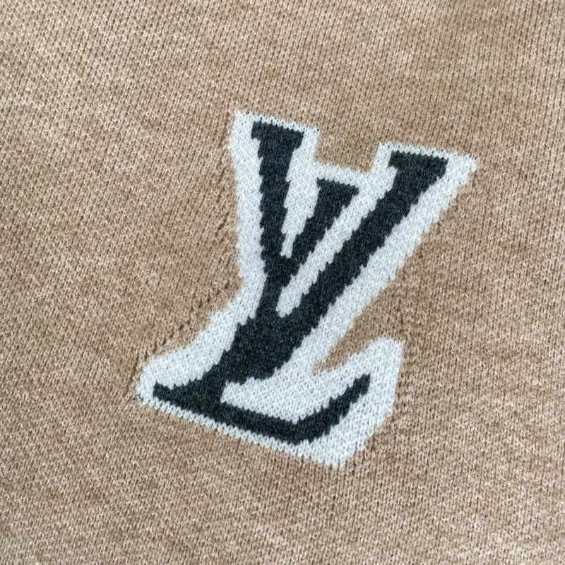 Louis Vuitton.Classic Jacquard Knit Wool Sweater