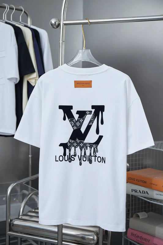 Back Melt Print  T‑Shirt