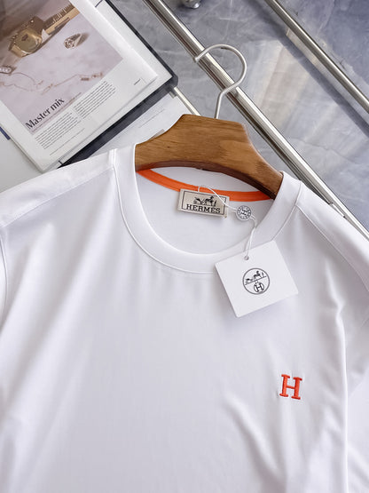 Hermès Embroidered T‑shirt