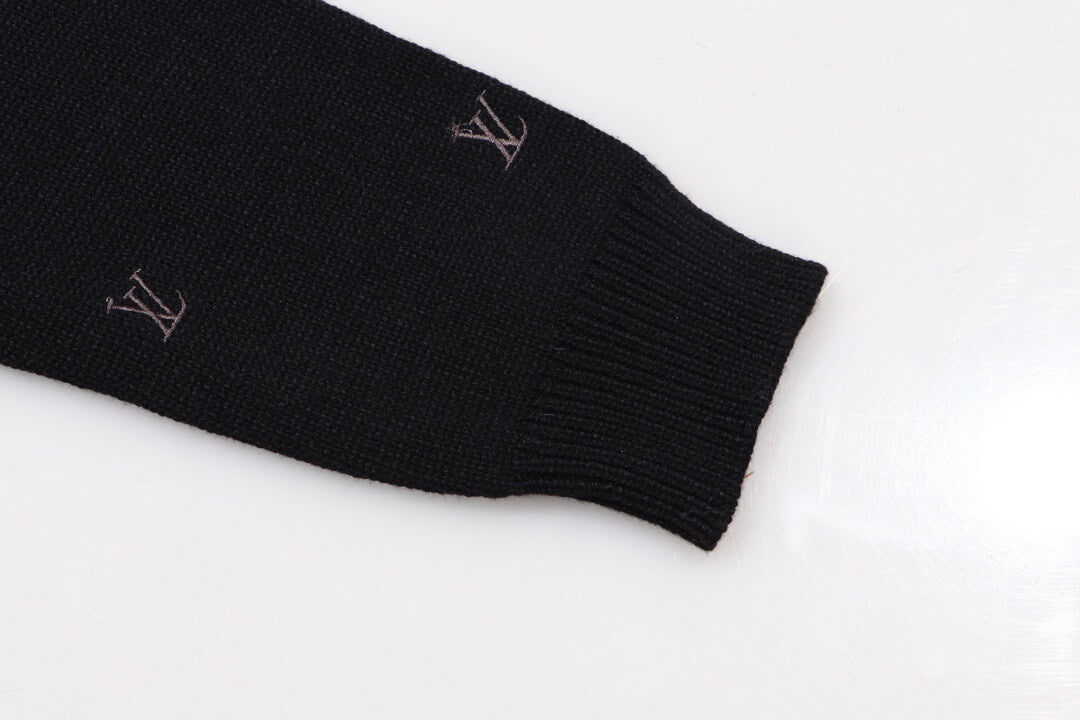 Mini Logo All‑Over Sweater