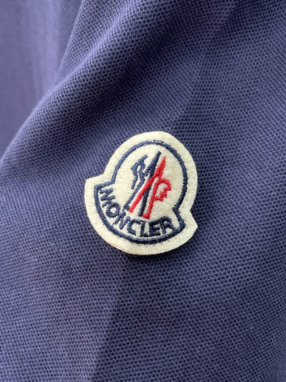 Collar Letter‑Design Polo Shirt