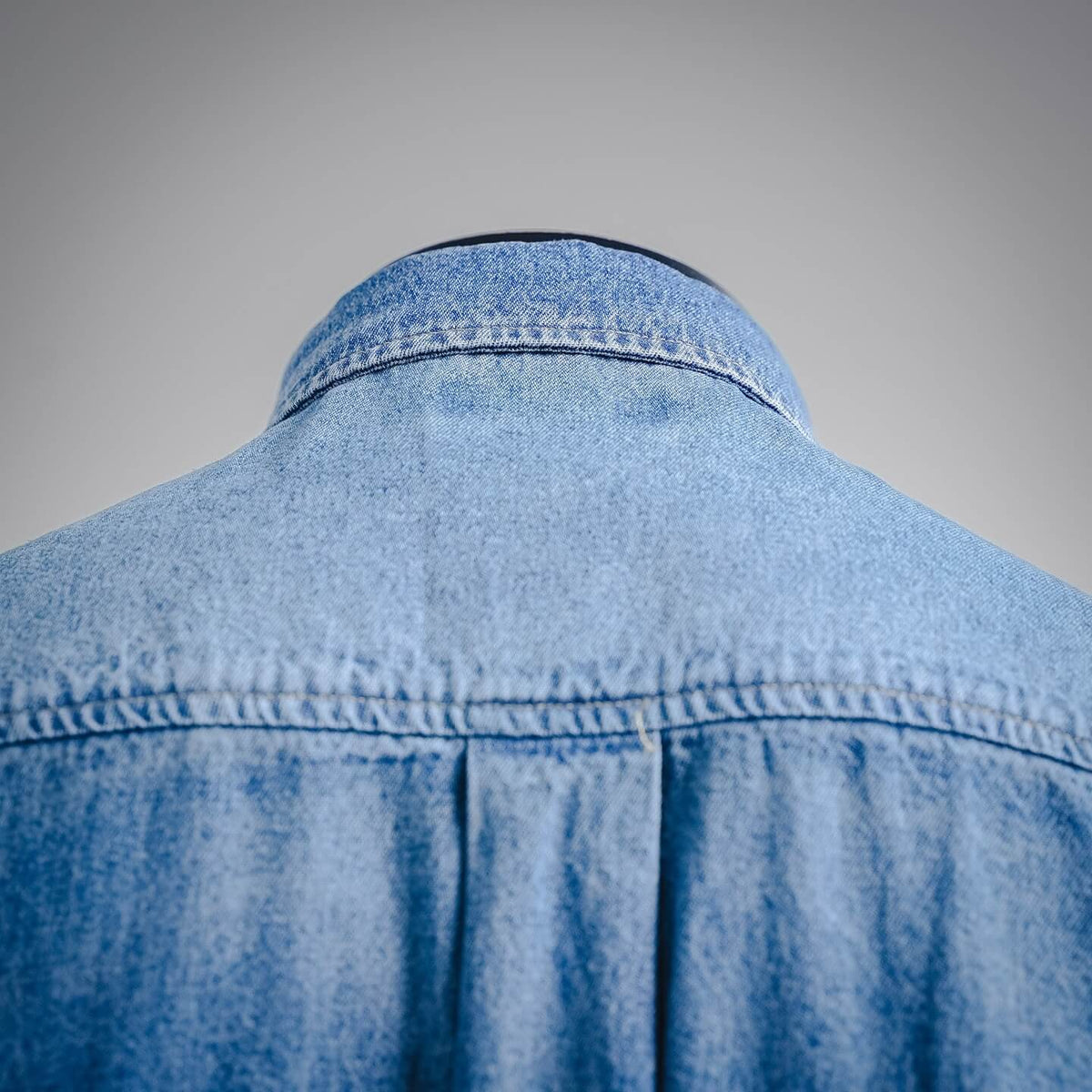 Pocket Label Denim Shirt Jacket
