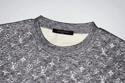 Grey All-Over Print Sweatshirt