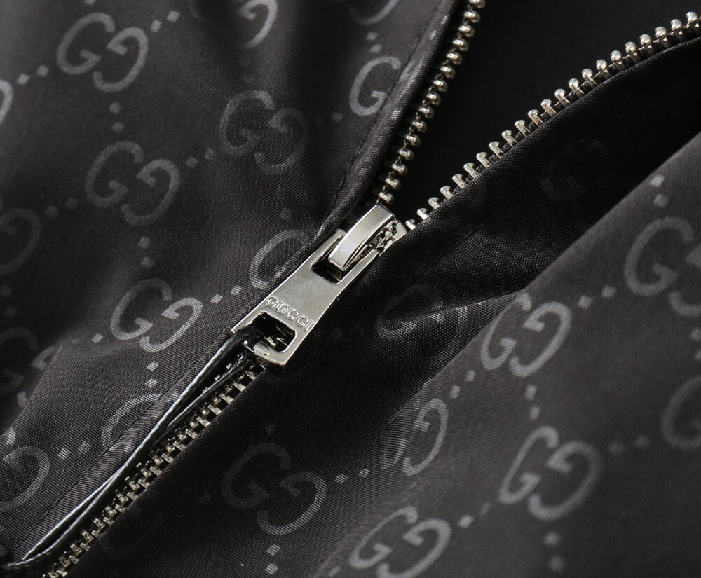 Dark Pattern Casual Hooded Jacket