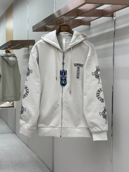 Patch‑Embroidered Jacket