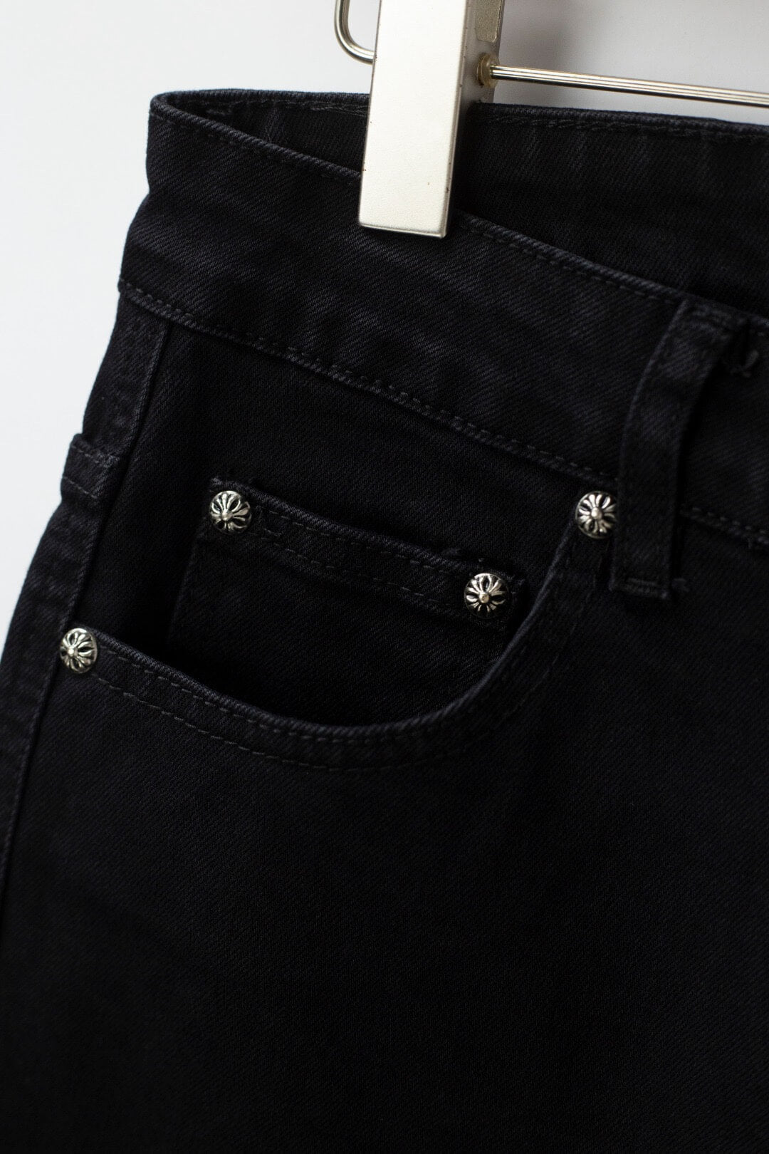Heavy‑Wash Denim Jeans