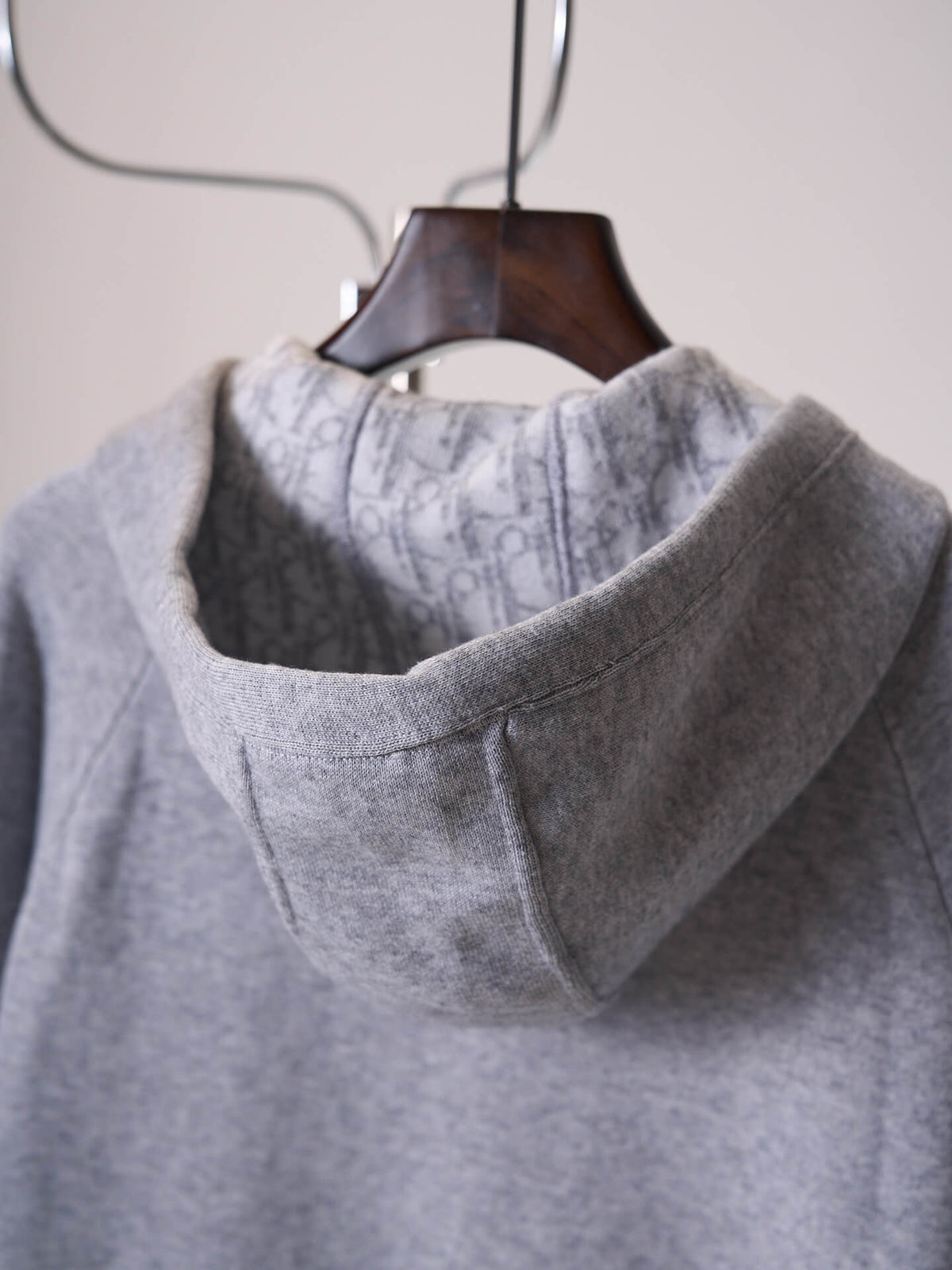 Embroidered Jacquard Sweat Jacket