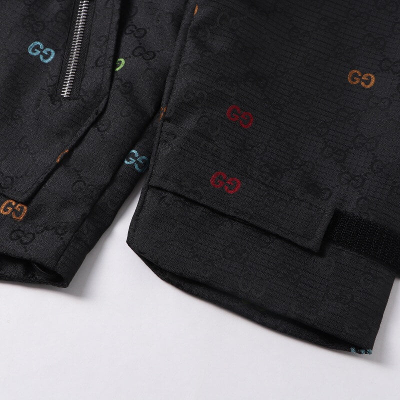 Colorful Double G Embroidered Jacket