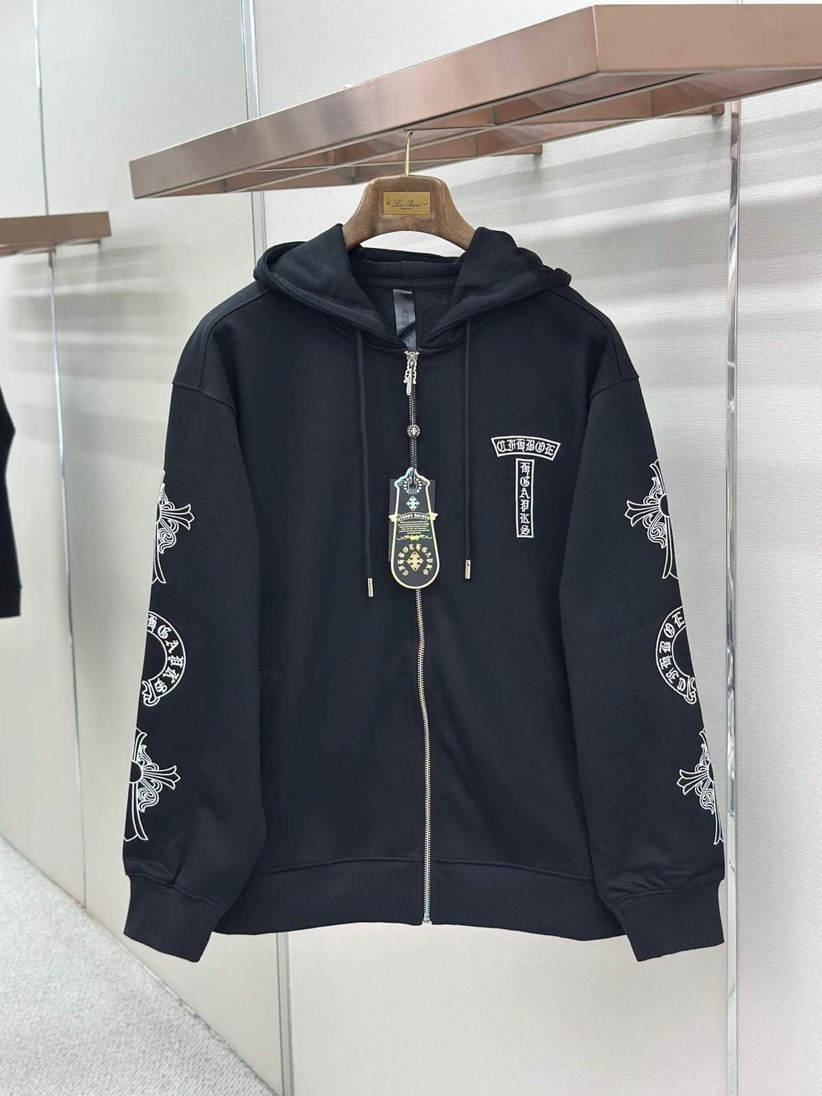Patch‑Embroidered Jacket