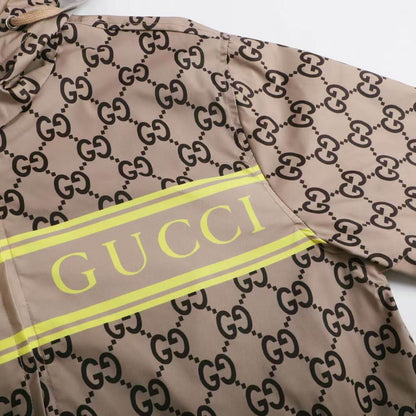Double G All-Over Print Hooded Jacket