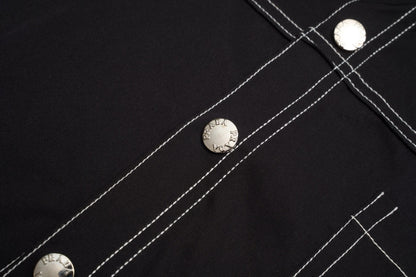 Stitch Detail Shirt Jacket