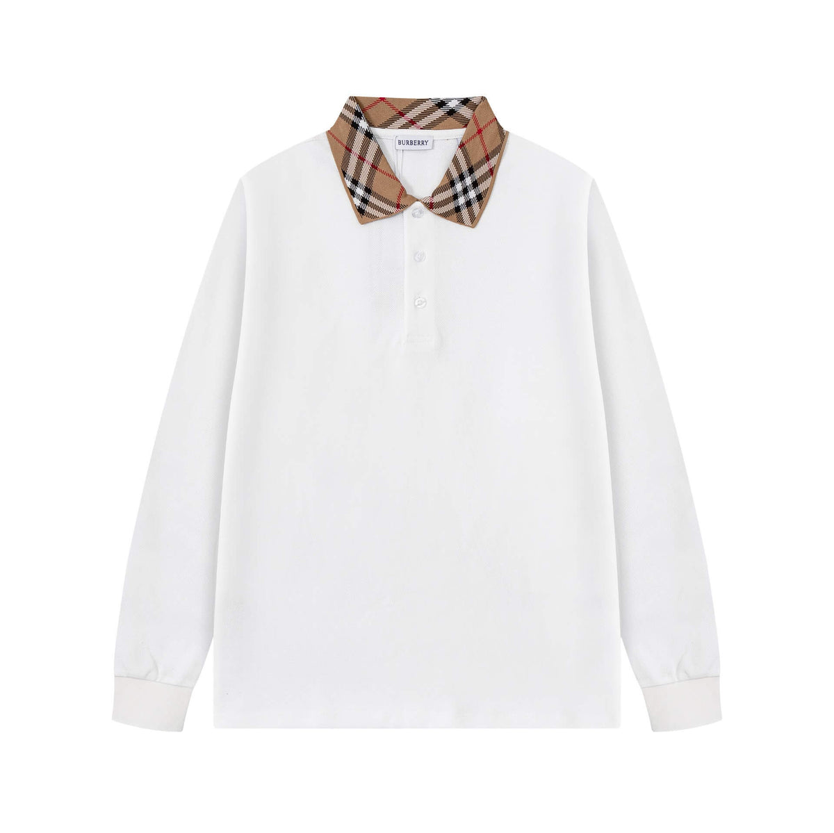 Striped Collar Sweatshirt